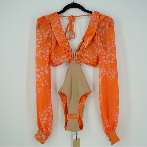 PatBO Coral Cut-Out Bodysuit - Picture 15 of 16